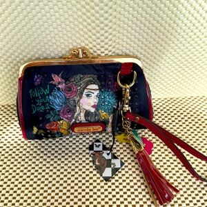 Nicole Lee Angelina Follows Dreams Clutch Wristlet New